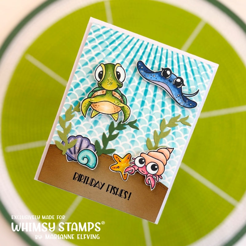Under the Sea Clear Stamps - Whimsy Stamps