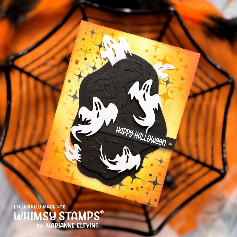 Twinkle Cluster Stencil - Whimsy Stamps