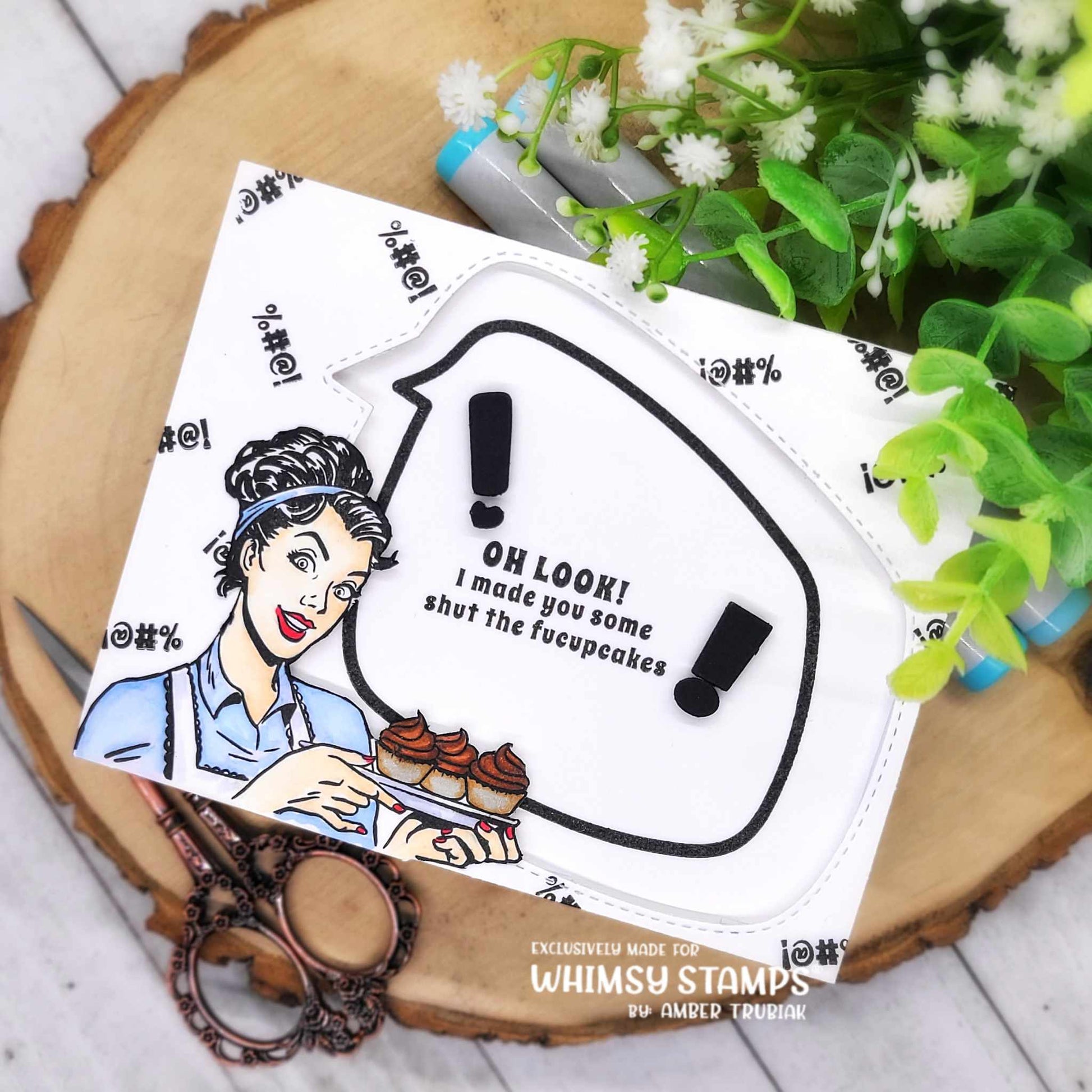 Meme Oh, Look! Clear Stamps - Whimsy Stamps