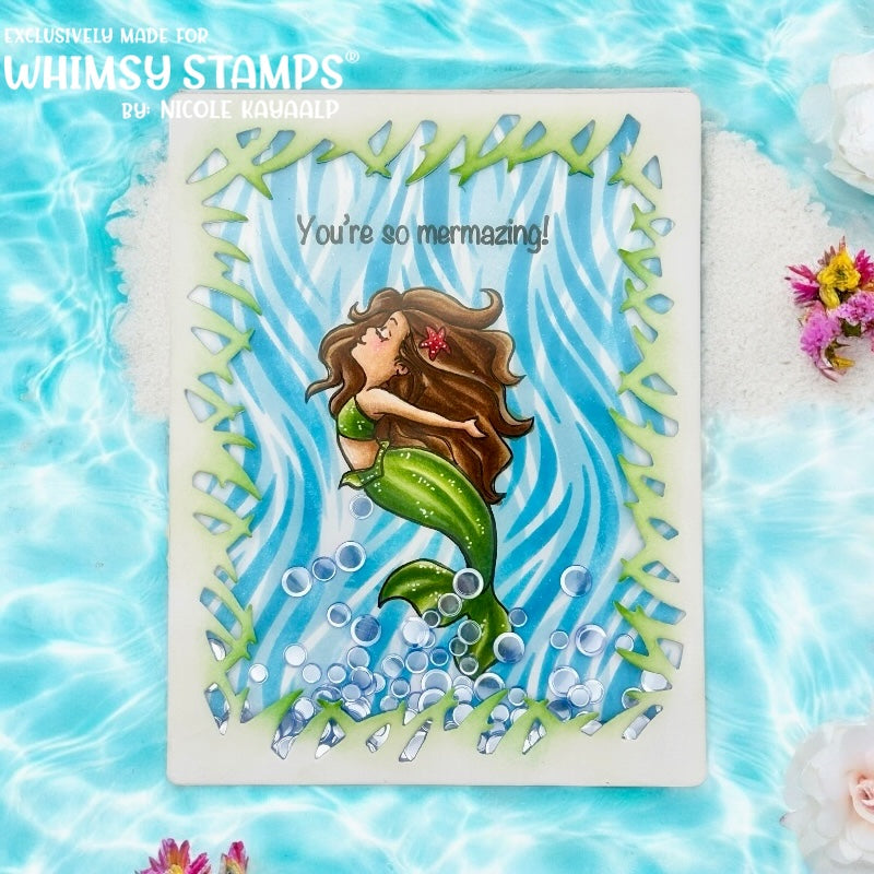 Mermaid Moments Clear Stamps - Whimsy Stamps
