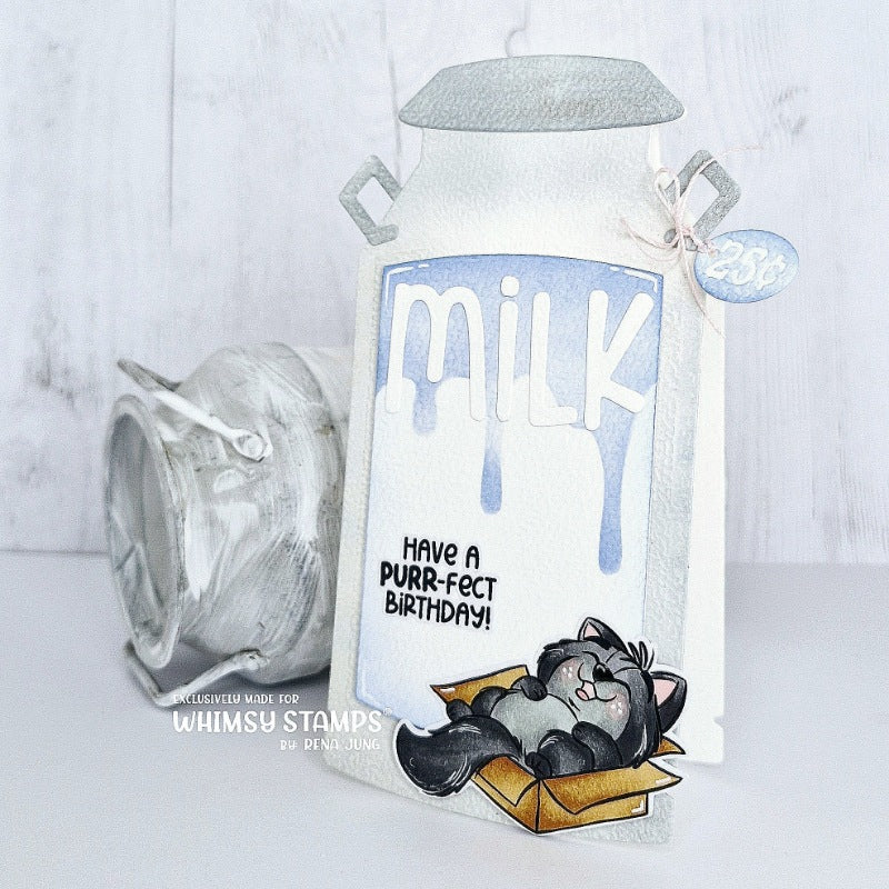 Milk Can Die Set - Whimsy Stamps