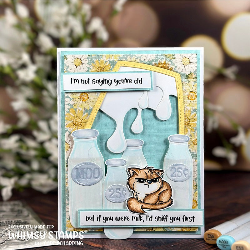 Milk Can Die Set - Whimsy Stamps