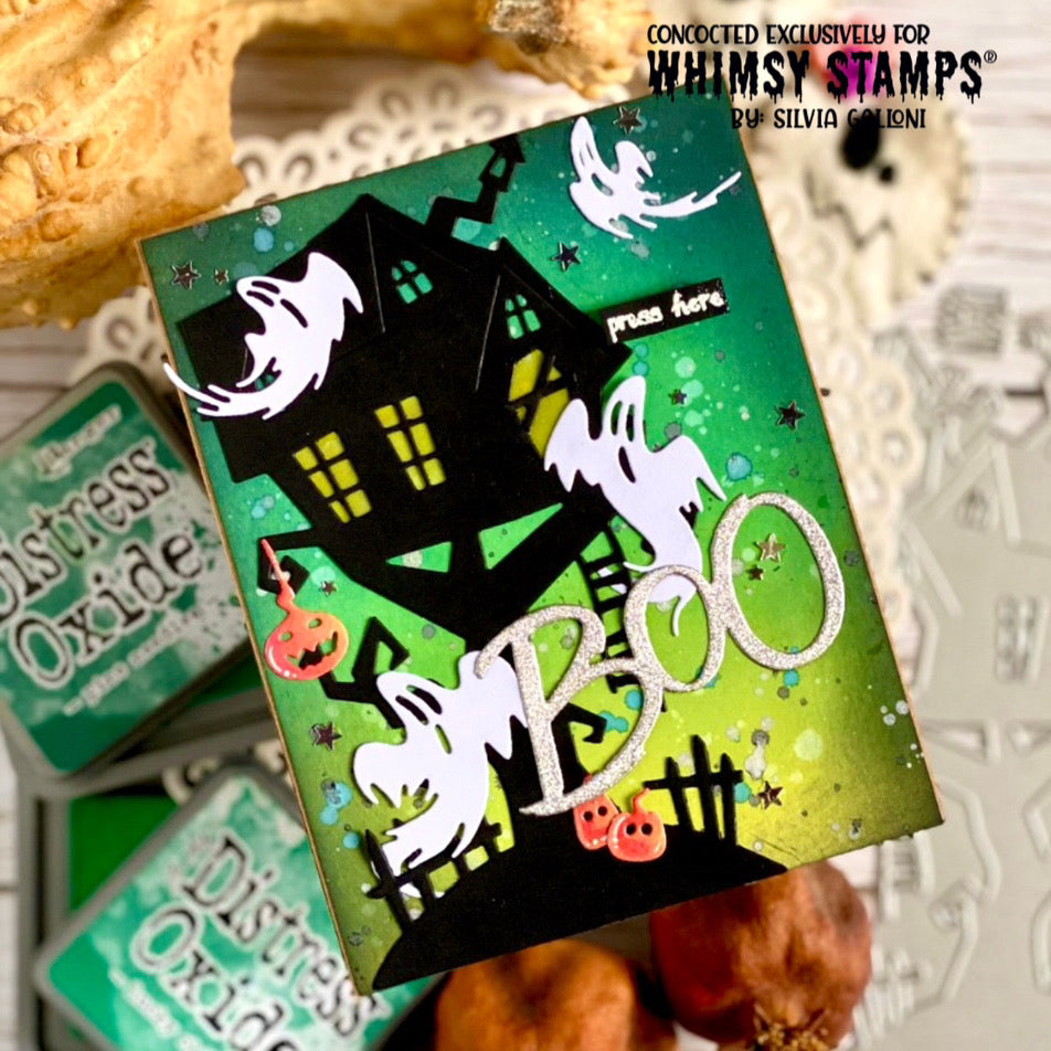 Mini Slim Tree House Die Set - Whimsy Stamps