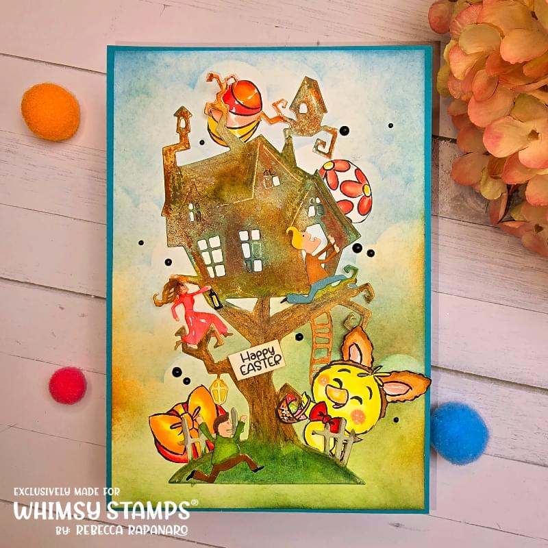 Running Scared Die Set - Whimsy Stamps
