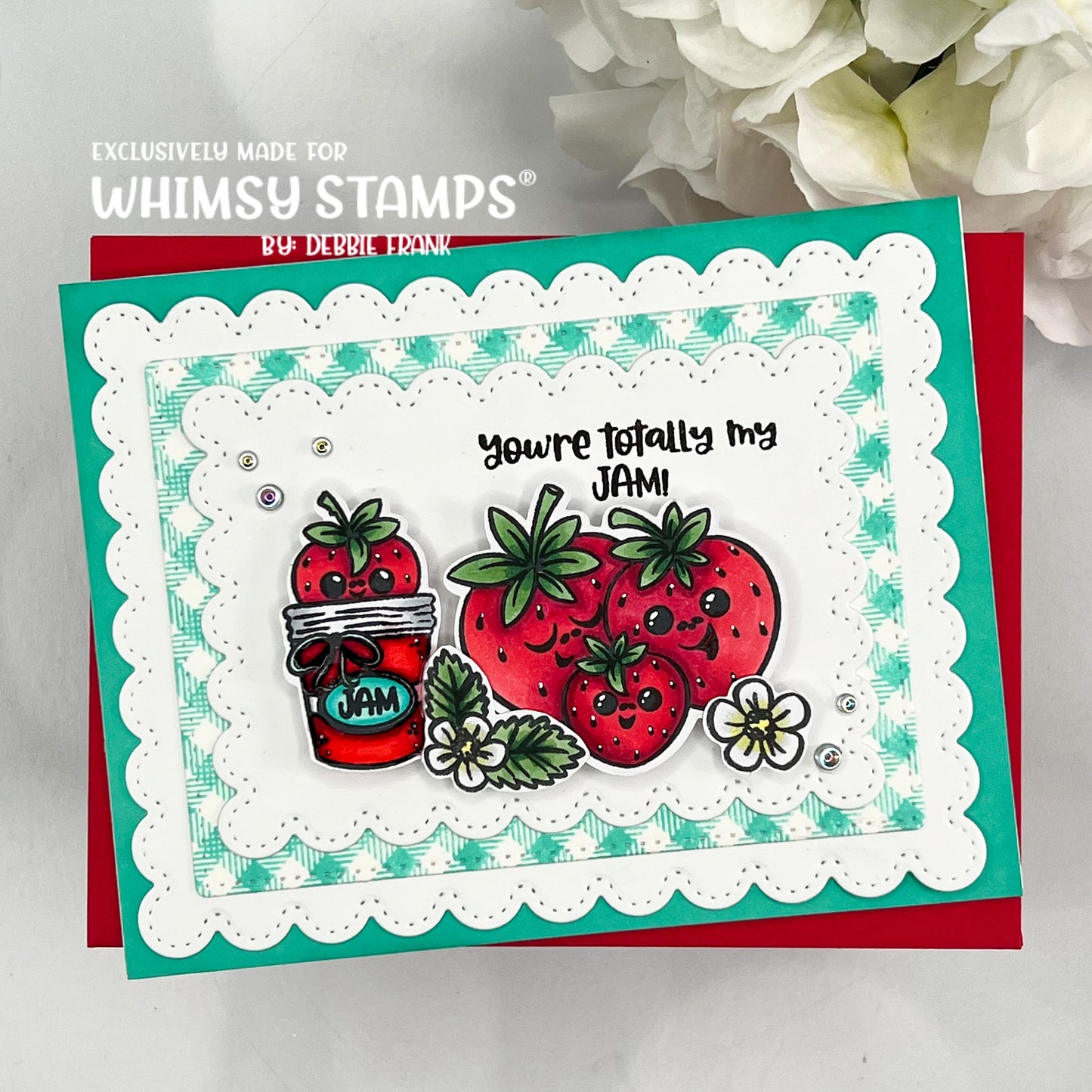 Mix and Match Scallop Rectangles Die Set - Whimsy Stamps