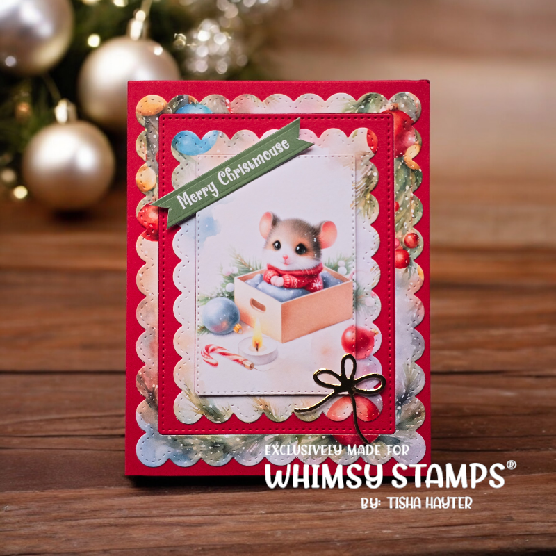 Quick Card Fronts - Matchbox Mice - Whimsy Stamps