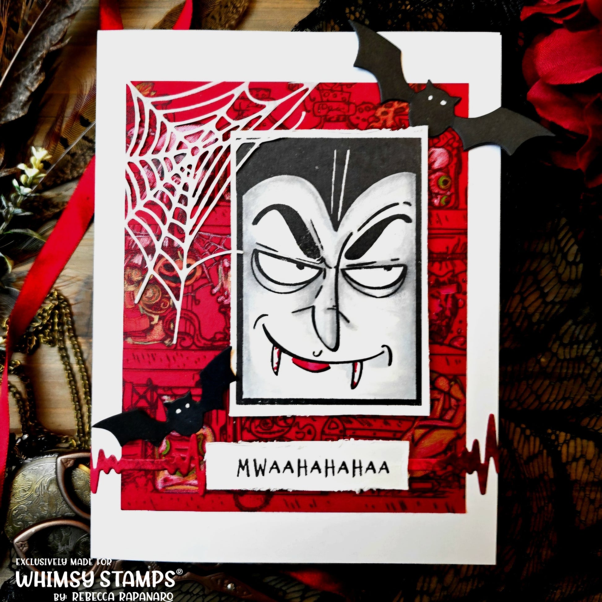 Monster Close Ups Clear Stamps - Whimsy Stamps