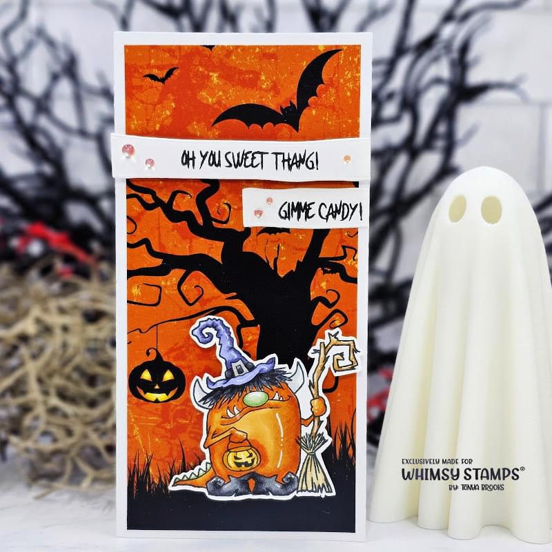 Monster Halloween Clear Stamps - Whimsy Stamps