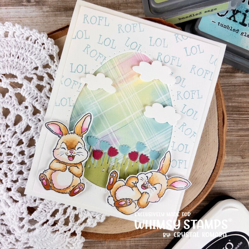 Nested Pierced Egg Die Set - Whimsy Stamps