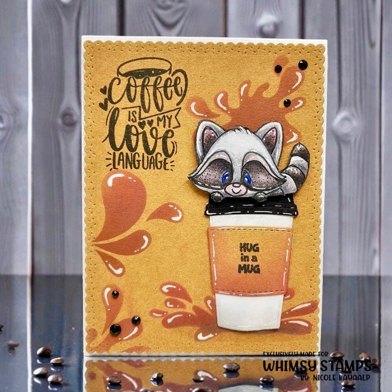 Puddles Stencil - Whimsy Stamps