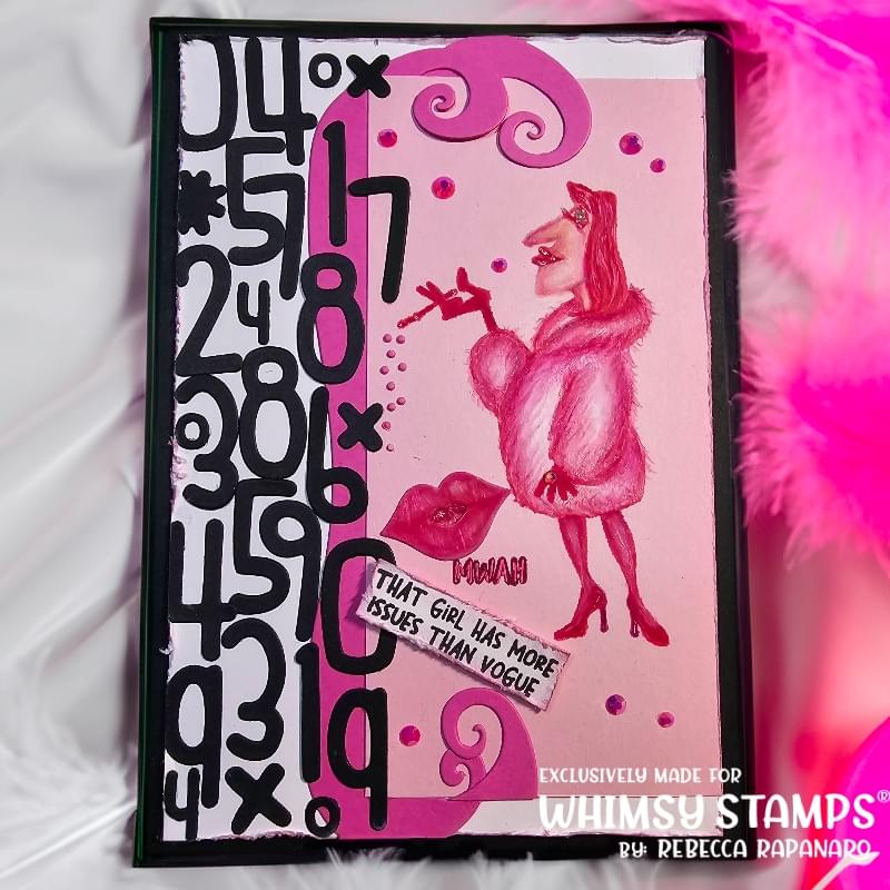 Slay the Day Clear Stamps - Whimsy Stamps