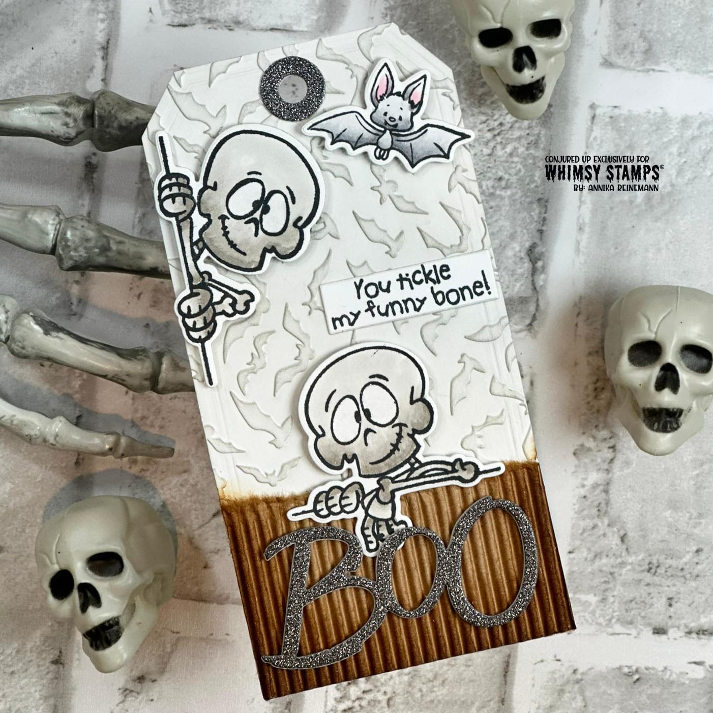 No Bones About It Clear Stamps - Whimsy Stamps