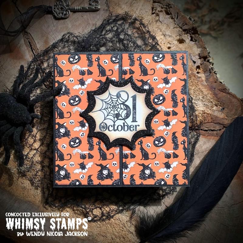 *NEW October 31st Clear Stamps - Whimsy Stamps