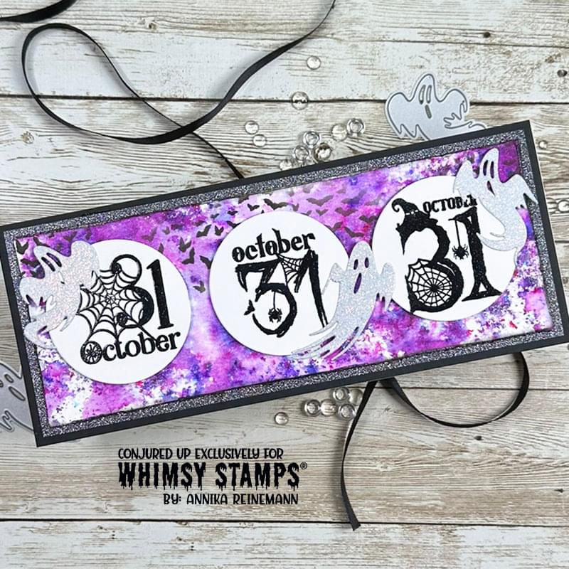 October 31st Clear Stamps - Whimsy Stamps