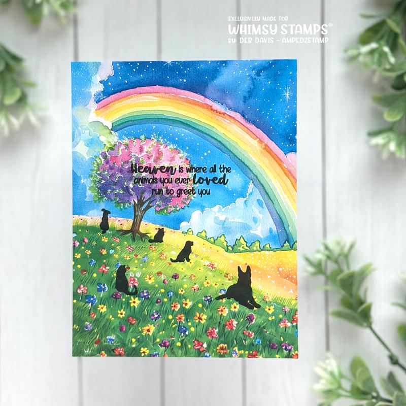 Paws to Remember Clear Stamps - Whimsy Stamps