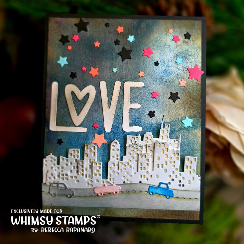Peace Love Joy Die Set - Whimsy Stamps