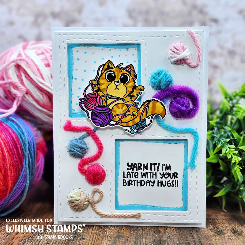 Peekaboo Window 4 Die - Whimsy Stamps