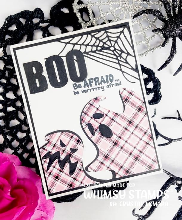 Peeking Ghosts Die Set - Whimsy Stamps