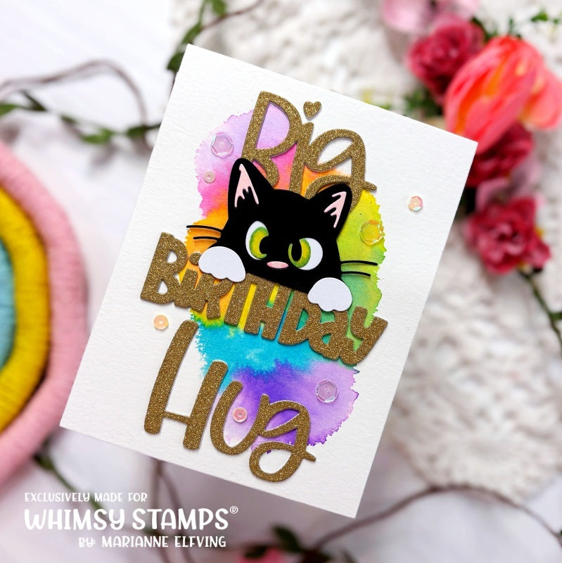 Peeking Kitty Die Set - Whimsy Stamps