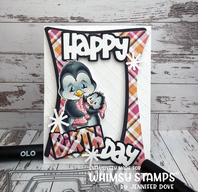 Penguin Momma - Digital Stamp - Whimsy Stamps
