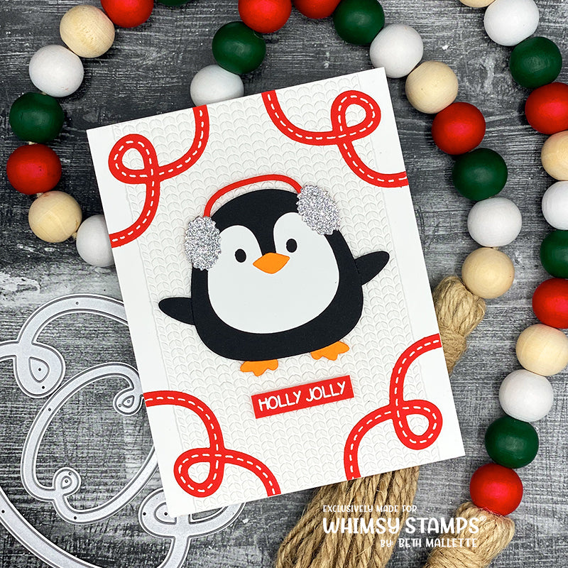 Penguin Pals Die Set - Whimsy Stamps