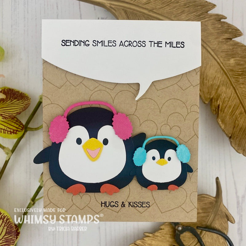 Penguin Pals Die Set - Whimsy Stamps