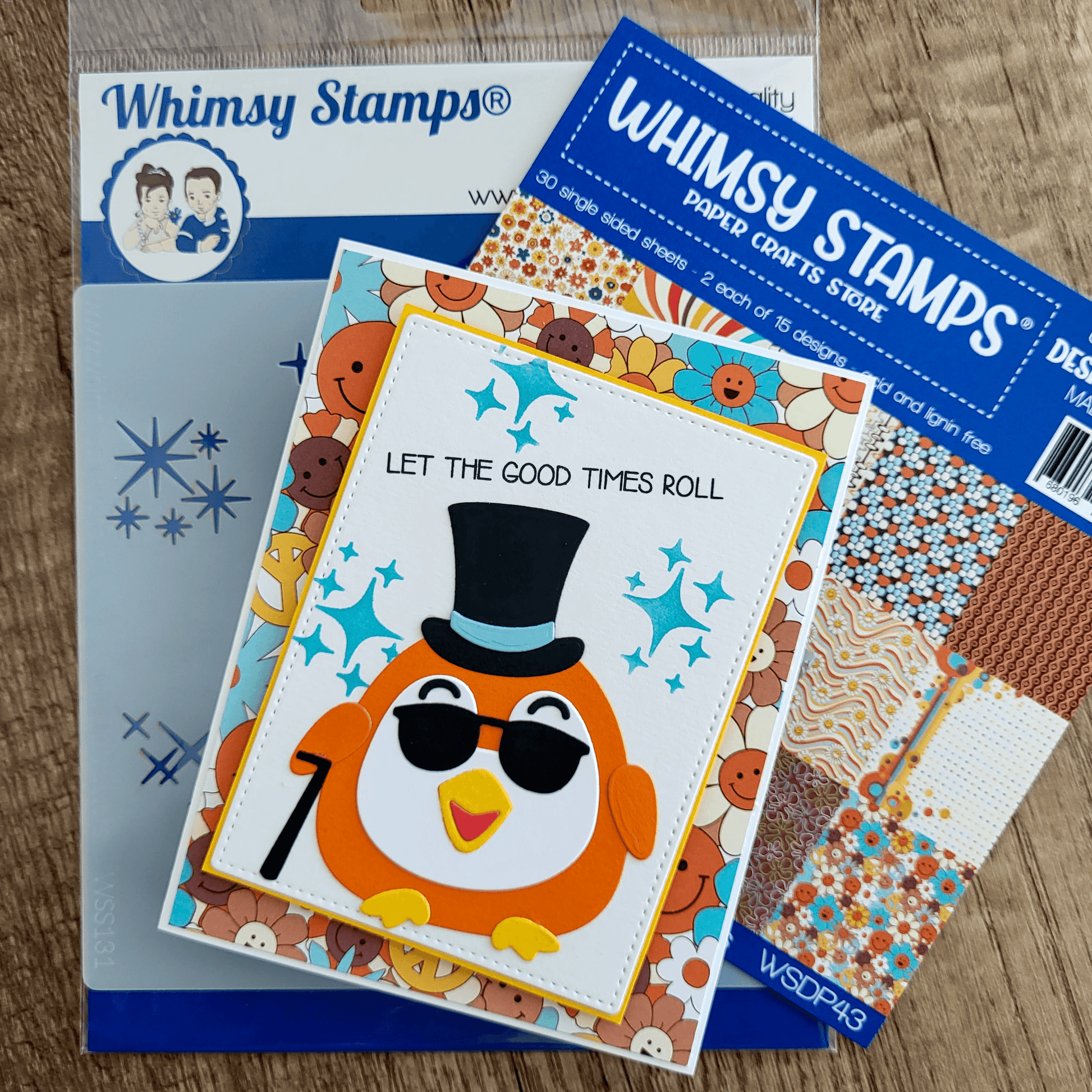 Penguin Pals Pizzazz Die Set - Whimsy Stamps