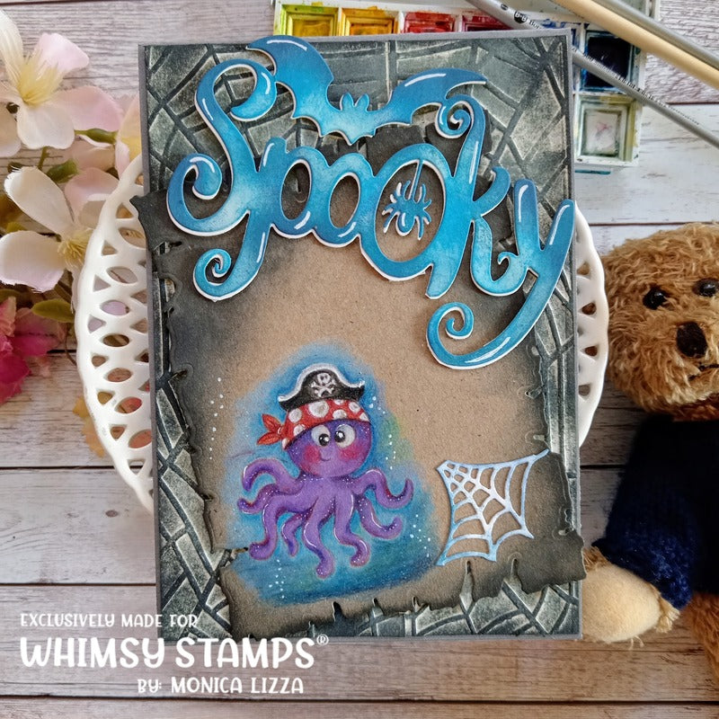 Pirate Party Clear Stamps - Whimsy Stamps