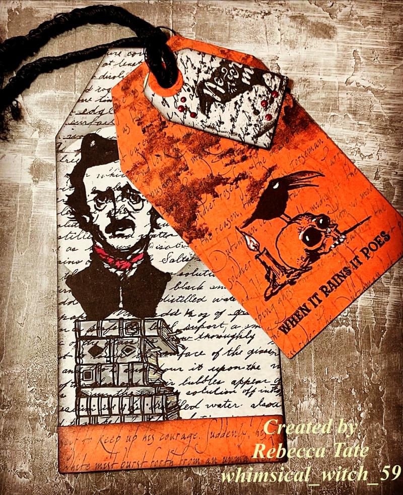 Poe Boy Clear Stamps - Whimsy Stamps
