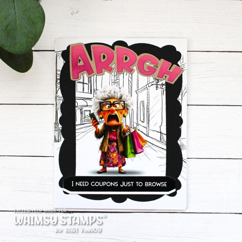 *NEW Portrait Frames Die Set - Whimsy Stamps