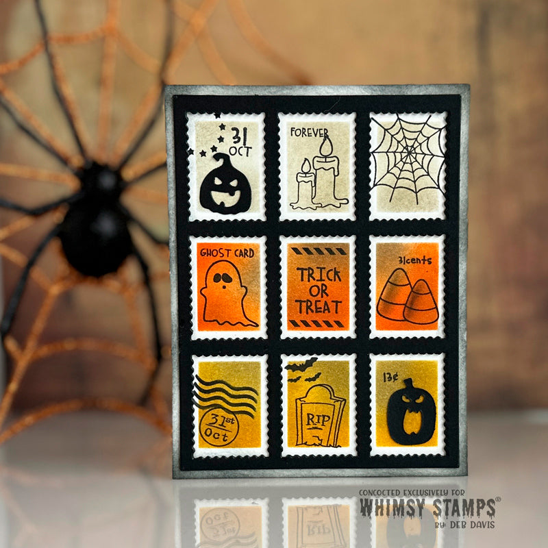 Postage Window A2 Die - Whimsy Stamps