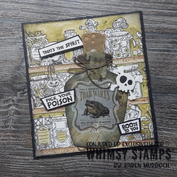 Potion Bottle Die Set - Whimsy Stamps