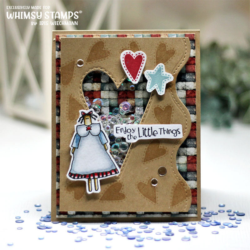 Prim Little Things Clear Stamps - Whimsy Stamps