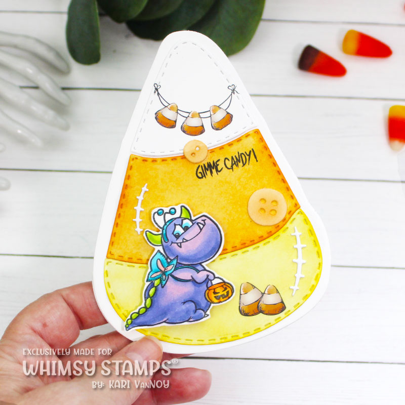 Monster Halloween Clear Stamps - Whimsy Stamps