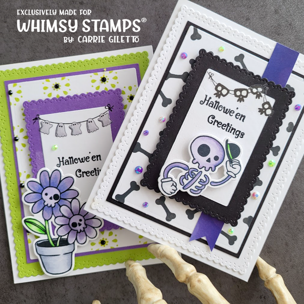 Primitive Halloween Clear Stamps - Whimsy Stamps
