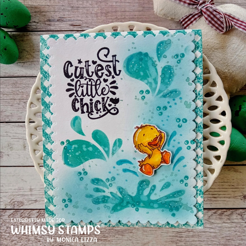 Puddles Stencil - Whimsy Stamps