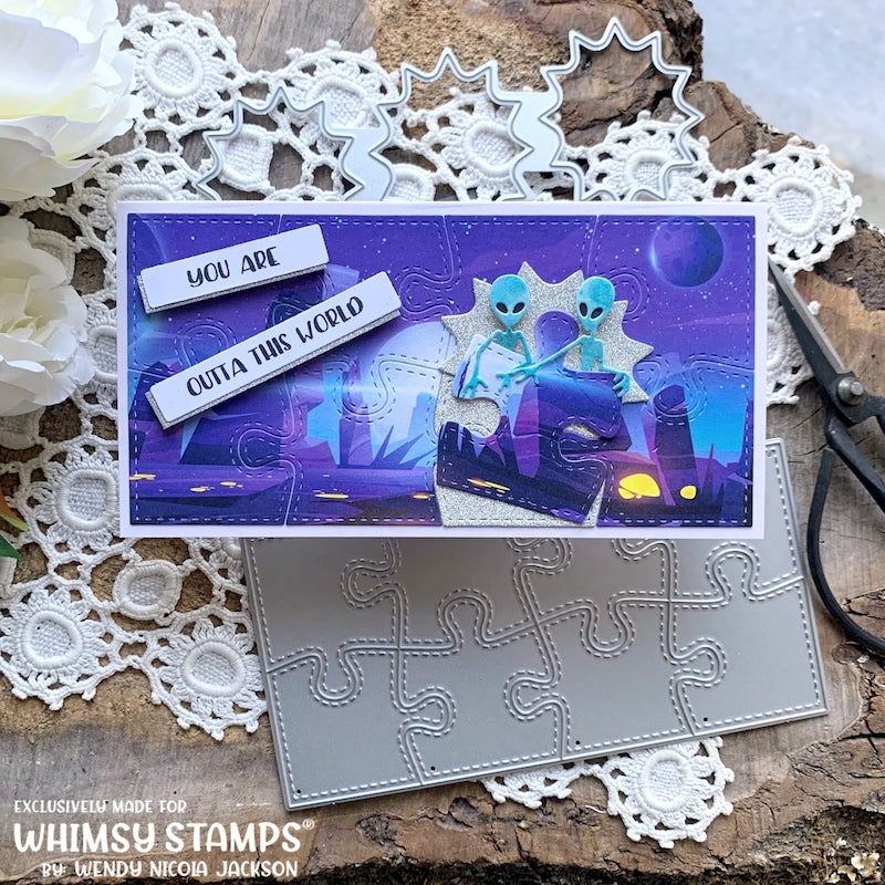Puzzle Pieces Die - Whimsy Stamps