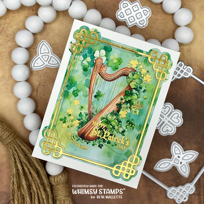 Quick Card Fronts - Celtic Mix - Whimsy Stamps