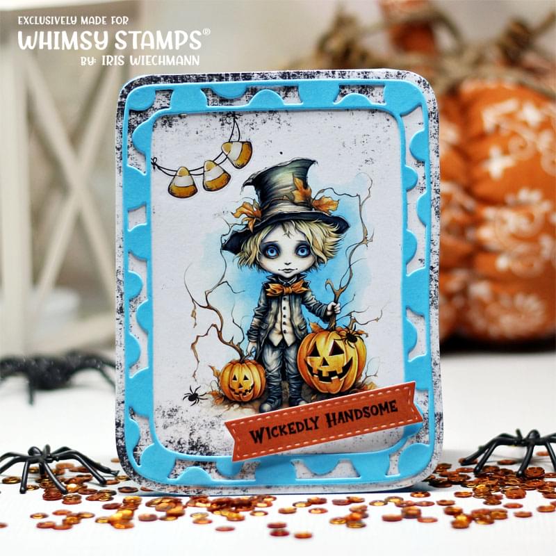 Quick Card Fronts - Lil Warlocks - Whimsy Stamps