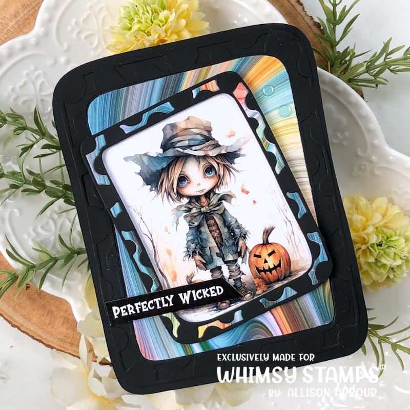 Quick Card Fronts - Lil Warlocks - Whimsy Stamps