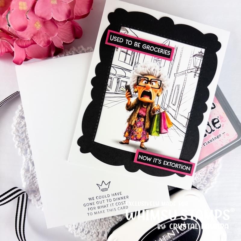 *NEW Portrait Frames Die Set - Whimsy Stamps