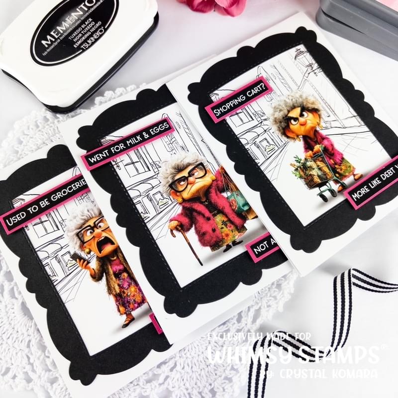 *NEW Portrait Frames Die Set - Whimsy Stamps