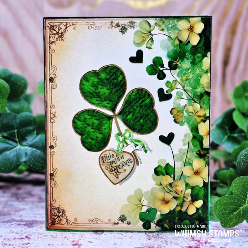 Quick Card Fronts - St. Patrick's Day Vintage Postcards - Whimsy Stamps