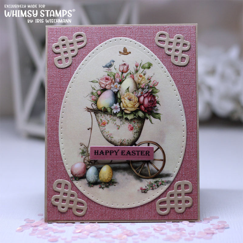 **NEW Quick Card Fronts - Vintage Easter - Whimsy Stamps