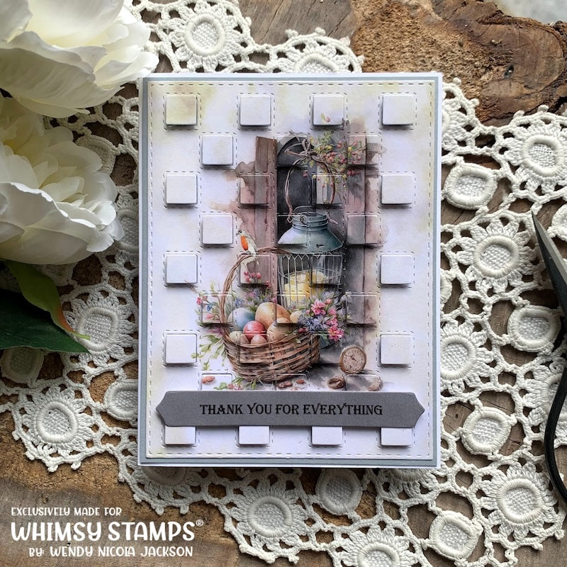 Quick Card Fronts - Vintage Spring - Whimsy Stamps