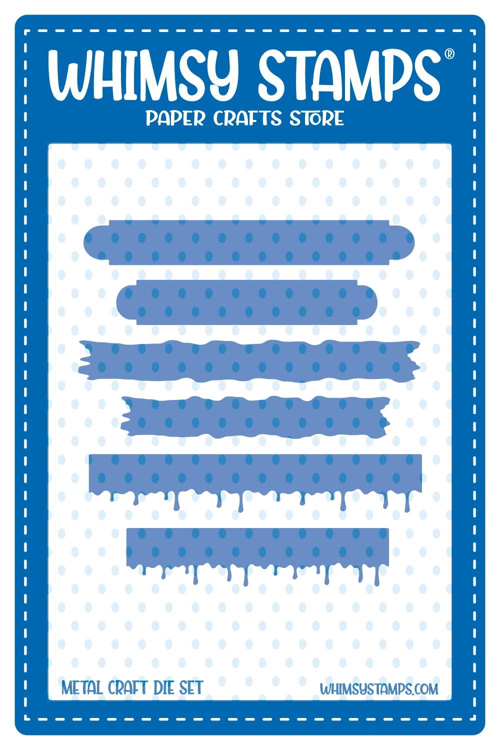 Quick Strips 2 Die Set - Whimsy Stamps