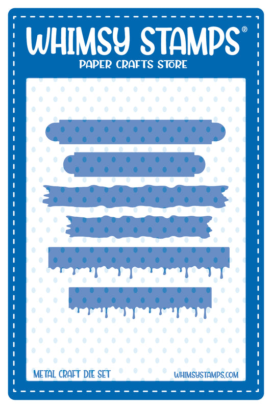 Quick Strips 2 Die Set - Whimsy Stamps