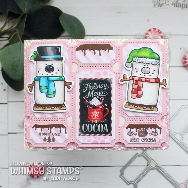 Quick Strips 2 Die Set - Whimsy Stamps