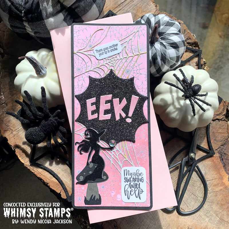 Witch Whispers Sister Die Set - Whimsy Stamps