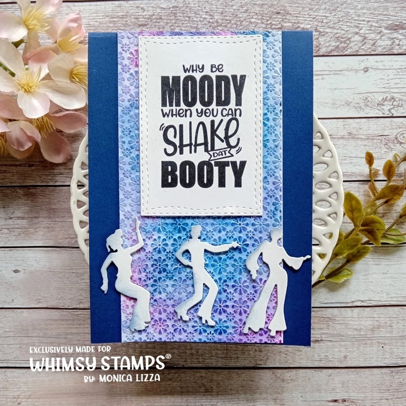 Retro Dancers Die Set - Whimsy Stamps